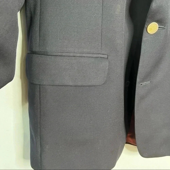 Fiori Pure Wool Sports Coat Blazer in Black Sz 40R - Picture 6 of 11